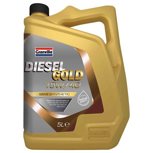 15W/40 Olía Diesel Gold Semi Synthetic - 5 l.