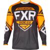 FXR Retro treyja - svört/orange